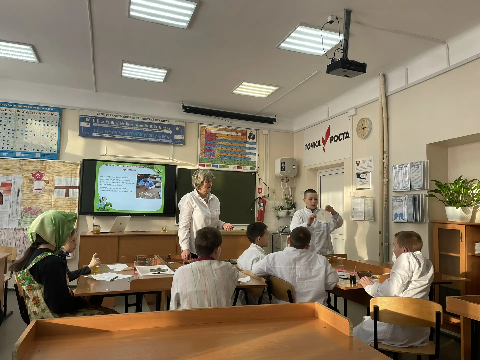 Внеурочное занятие &amp;quot;Определение качества меда&amp;quot;.