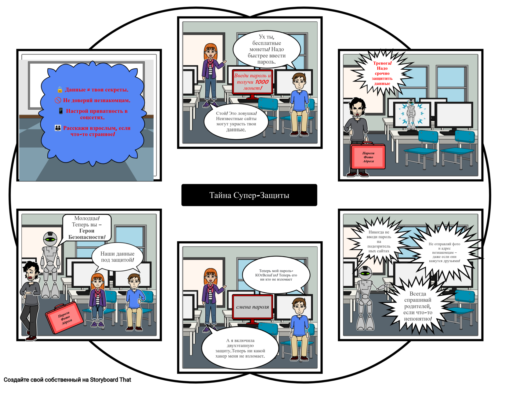 Конкурс детского IT-творчества «Сохрани свои персональные данные».